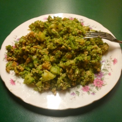 Minced salmon with broccoli (DF, LC, GLF, GRF, SF)